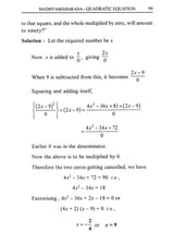 History of Ancient Indian Algebra