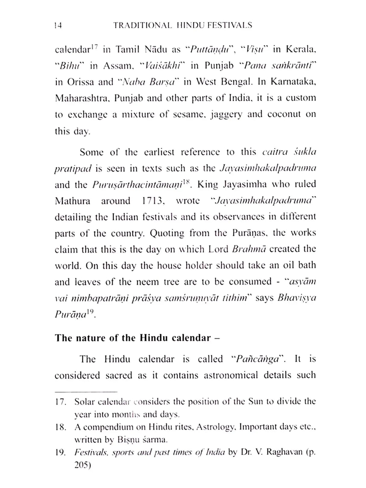 Traditional Hindu Festivals