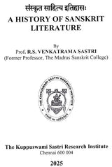 - A History of Sanskrit Literature