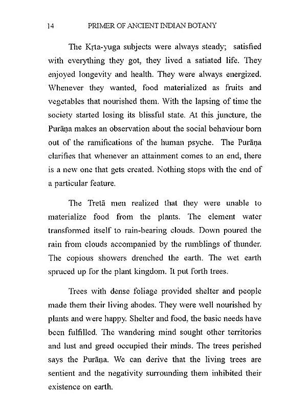 Primer of Ancient Indian Botany