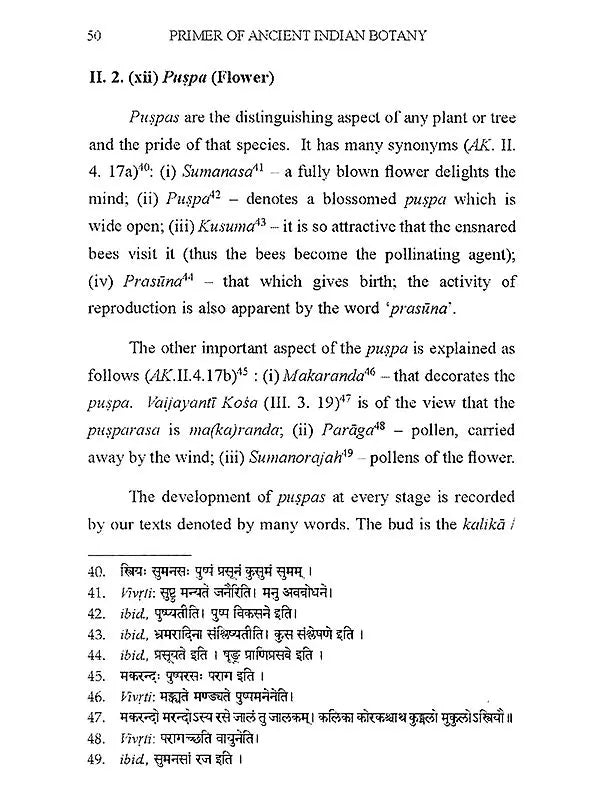 Primer of Ancient Indian Botany