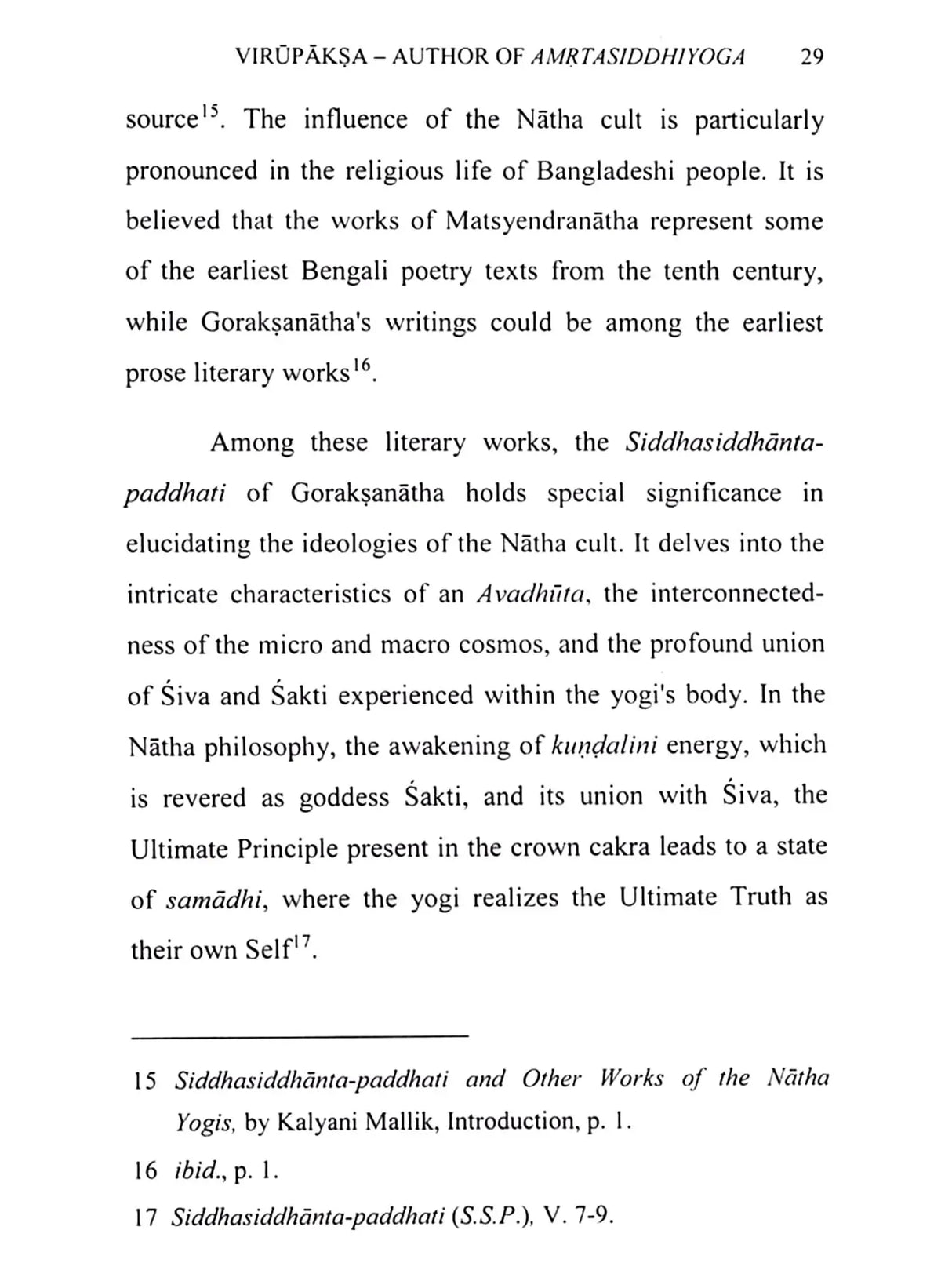 Critical Edition and Study of Amrita Siddhi Yoga of Virupaksa