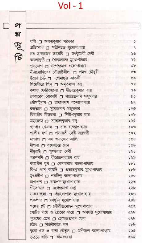 Monthly Basumati Story Collection (Set of 2 Volumes in Bengali) - Retail Maharaj