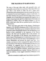 The Mauryas in Karnataka
