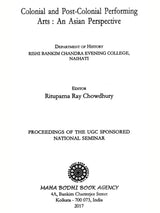 Colonial and Post-Colonial Performing Arts: An Asian Perspective