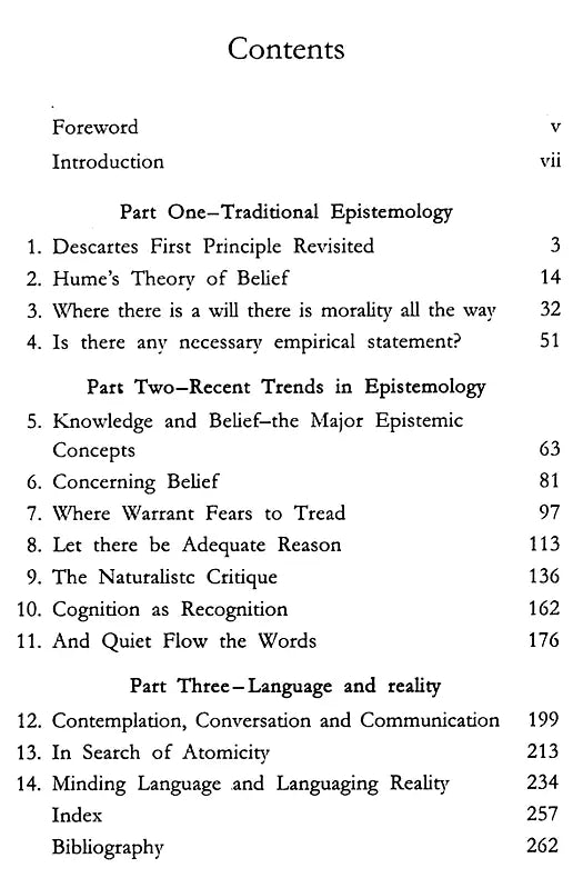 Many Facets of Epistemology