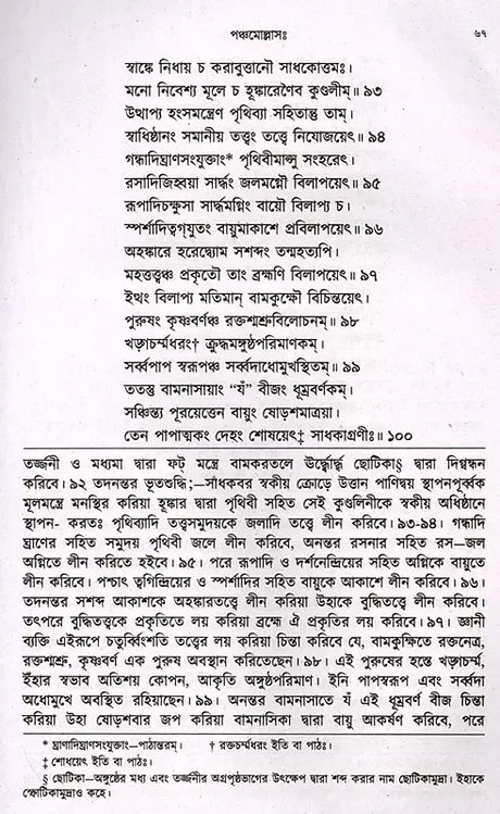 Mahanirvana-Tantra: Containing the Mantras of All Gods-Shiva-Pradipikas (Bengali) - Retail Maharaj
