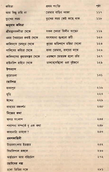 Shakti Chatterjee: Selected Poems, Translated Poems, Novels, Short Stories, Personal Stories, Travelogues, Children's Stories (Bengali) - Retail Maharaj
