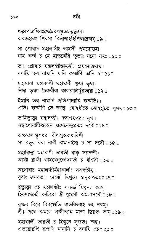 Sri Sri Chandi (Bengali) - Retail Maharaj