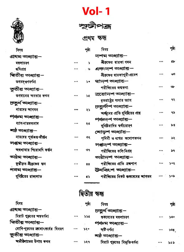 Shrimad Bhagvat in Bengali (Set of 3 Volumes) - Retail Maharaj