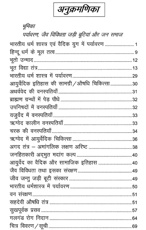 भारतीय धर्म शास्त्र एवं वैदिक युग में पर्यावरण- Indian Religious Scriptures and Environment in the Vedic Era: Proven Remedies of Herbal Medicines for Health Enhancement - Retail Maharaj