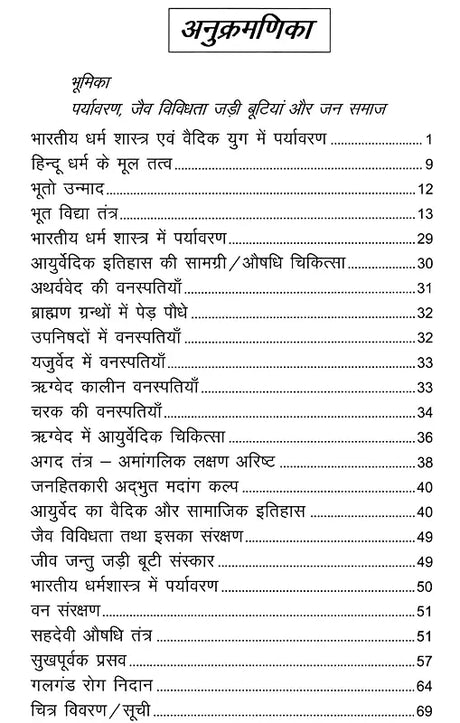 भारतीय धर्म शास्त्र एवं वैदिक युग में पर्यावरण- Indian Religious Scriptures and Environment in the Vedic Era: Proven Remedies of Herbal Medicines for Health Enhancement - Retail Maharaj