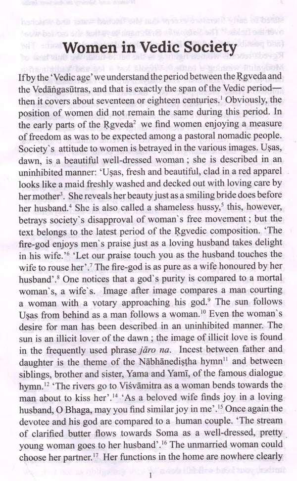 Women and Society in Ancient India - Retail Maharaj