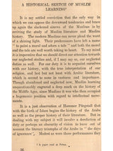 Contributions to the History of Islamic Civilization - Vol-1 (An Old and Rare Book)