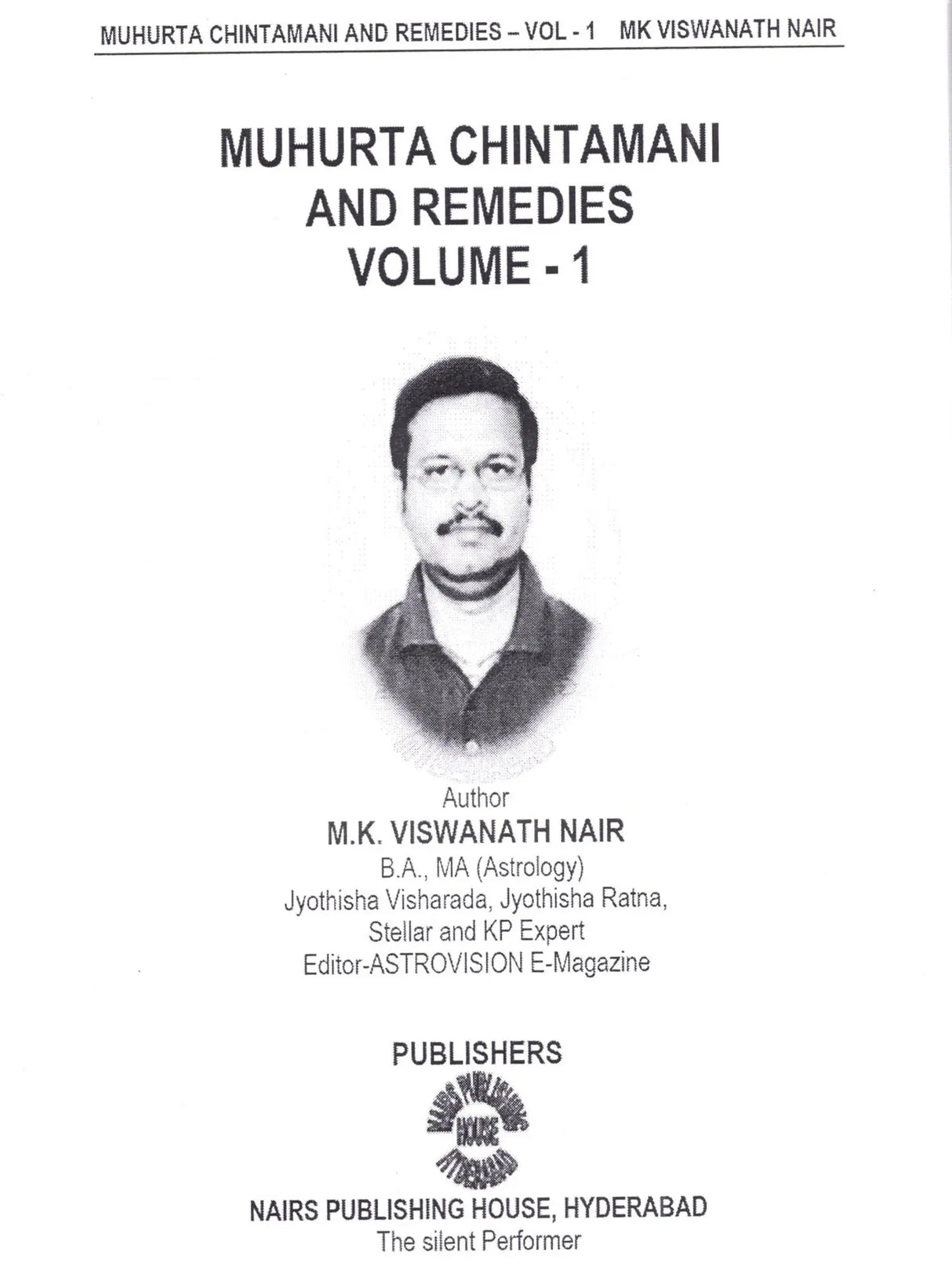 Muhurta Chintamani and Remedies: Volume - 1 - Retail Maharaj