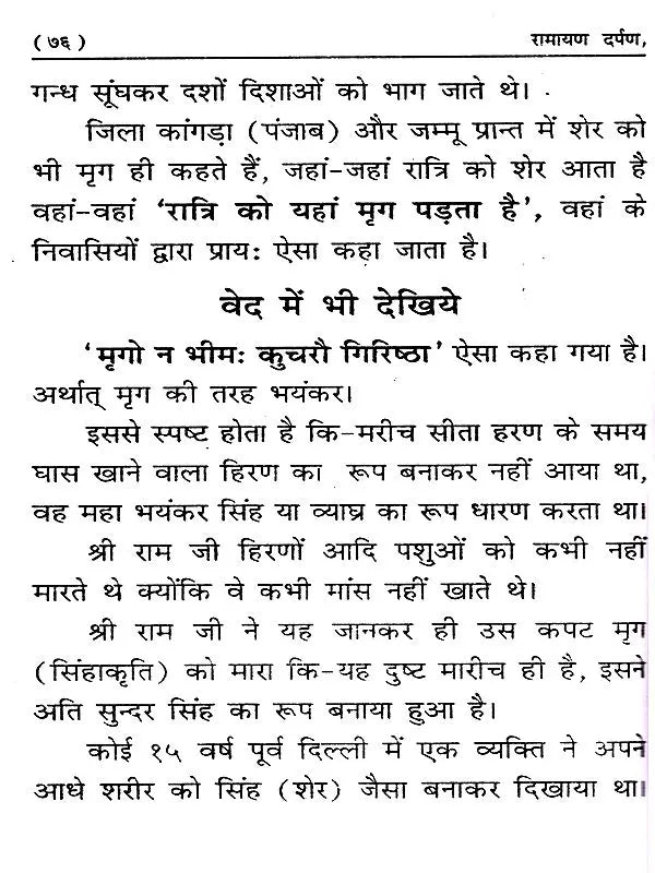 रामायण दर्पण: Ramayana Darpan (Mistakes and Solutions) Exploratory Text - Retail Maharaj