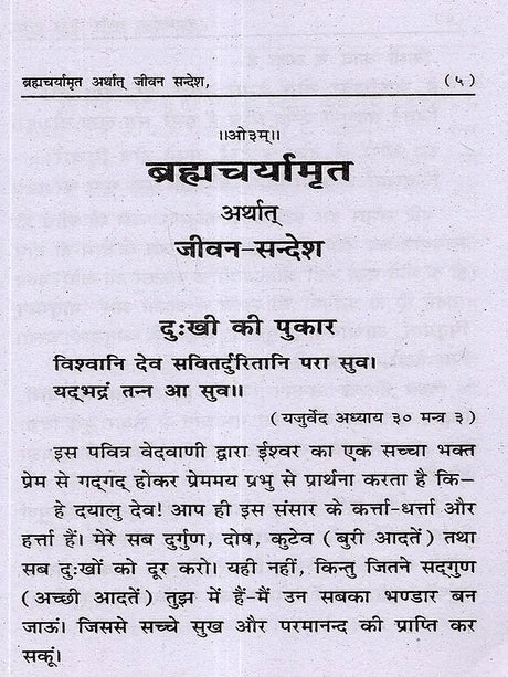 ब्रह्मचर्यामृत अर्थात् जीवन सन्देश: Brahmacharyamrit Arthat Jeevan Sandesh - Retail Maharaj