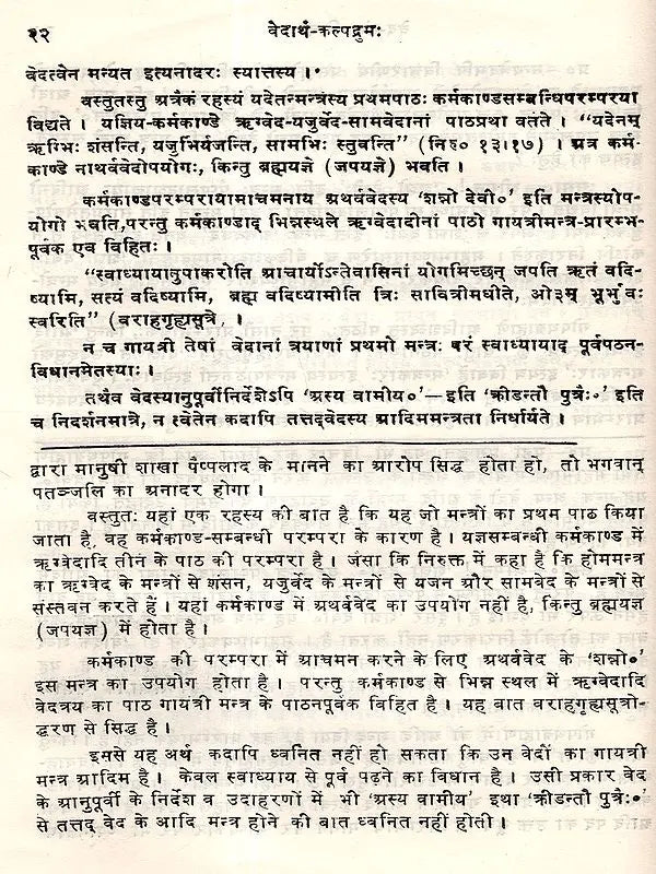 वेदार्थ-कल्पद्रुमः: The Vedarth Kalpadrumah (Set of 3 Volumes) - Retail Maharaj