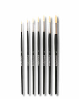 Retail Maharaj Round Brush Set of 7 Chungking Hog Bristles - Retail Maharaj