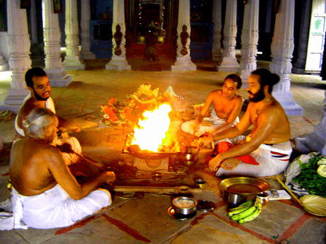 Navagraha Homam for Planetary Doshas and Cosmic Balance - Retail Maharaj