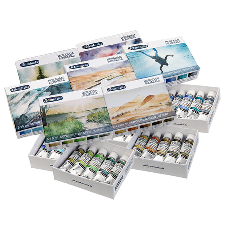 Schmincke Horadam Supergranulating Watercolour Limited Edition 5ml Set - Retail Maharaj