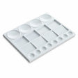 Rectangle 20 Well Plastic Paint Palette 32.5 x 25 cm - Retail Maharaj