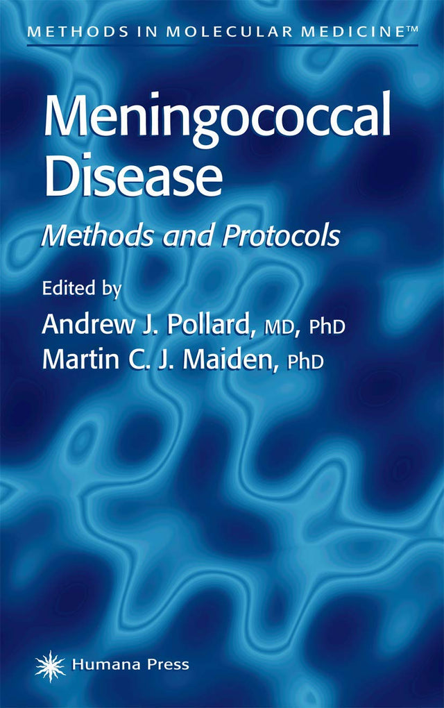 Meningococcal Disease: 67 (Methods in Molecular Medicine) - Retail Maharaj