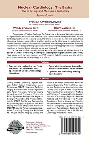 Nuclear Cardiology, The Basics: How to Set Up and Maintain a Laboratory (Contemporary Cardiology) - Retail Maharaj
