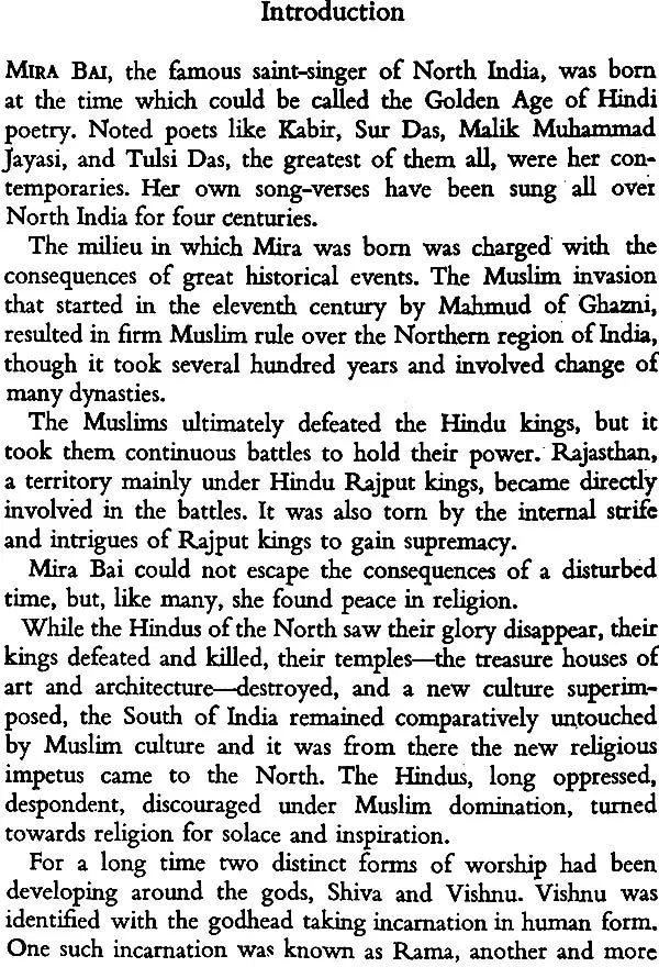 Mira Bai (Makers of Indian Literature) - Retail Maharaj