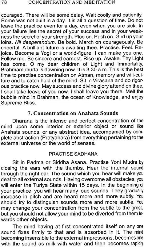 Concentration and Meditation - Retail Maharaj