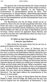 Japa Yoga: A Comprehensive Treatise on Mantra-Sastra - Retail Maharaj