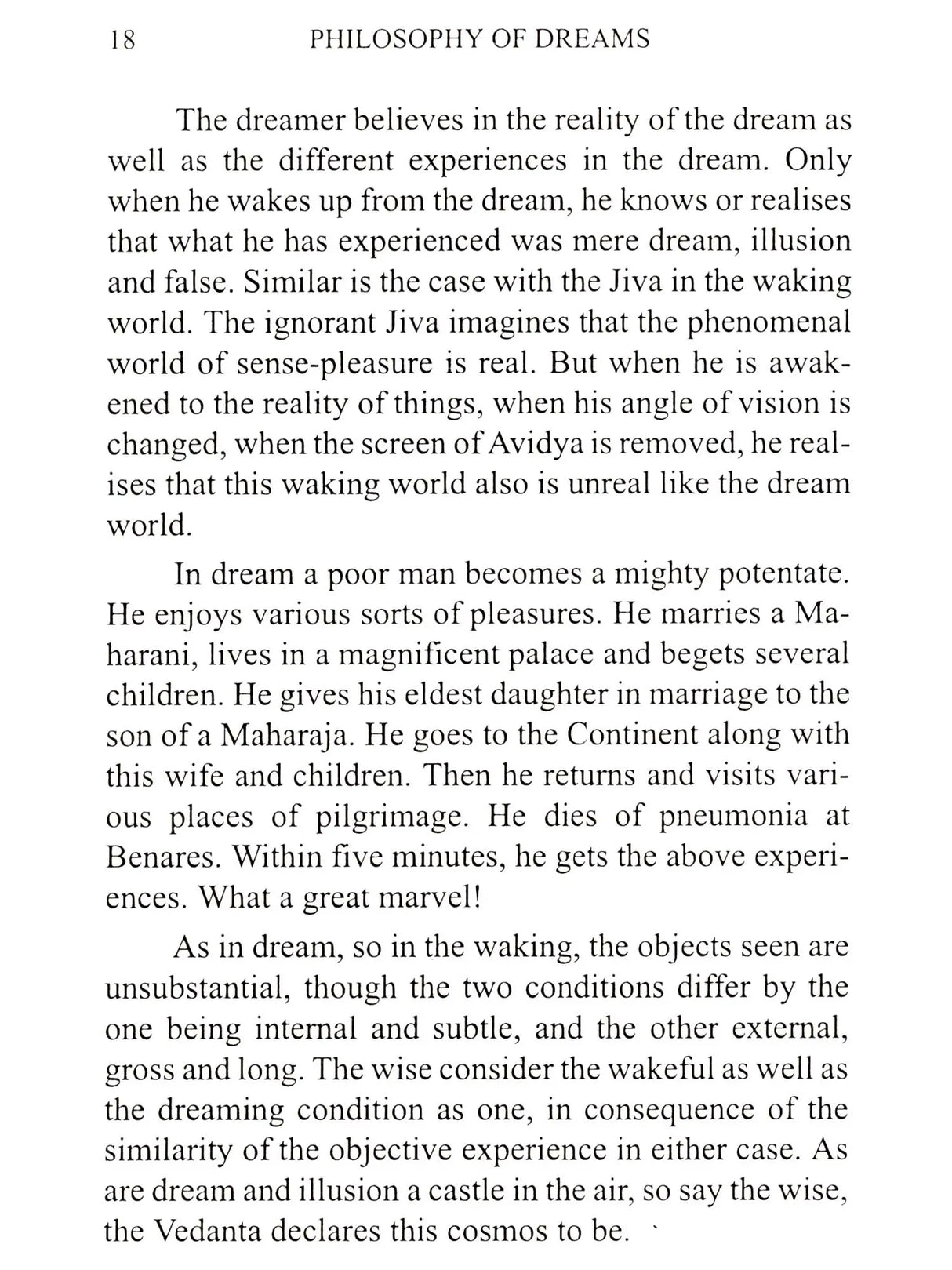 Philosophy of Dreams - Retail Maharaj