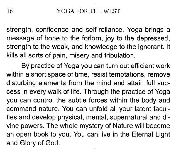 YOGA FOR THE WEST - Retail Maharaj