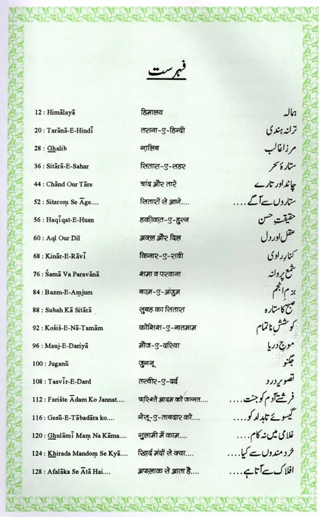Poetry of Allama Iqbal: - Retail Maharaj