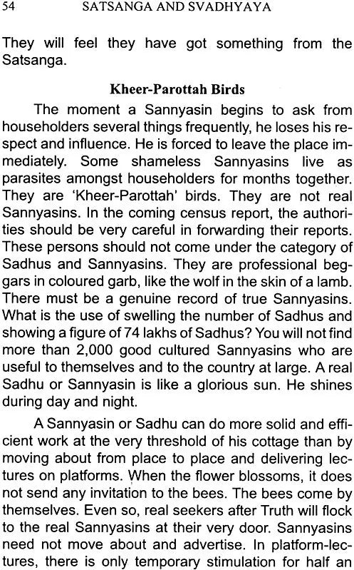 Satsanga and Svadhyaya: The Glory, the Importance and the Life-Transforming Power of Holy Company and Spiritual Books - Retail Maharaj