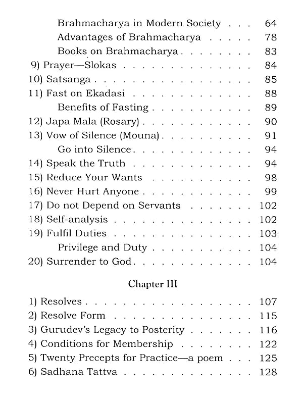 Twenty Important Spiritual Instructions: A Series of Talks Given on Gurudev's Twenty Important Spiritual Instructions - Retail Maharaj