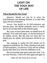 Light on The Yoga Way of Life - Retail Maharaj