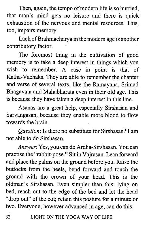 Light on The Yoga Way of Life - Retail Maharaj
