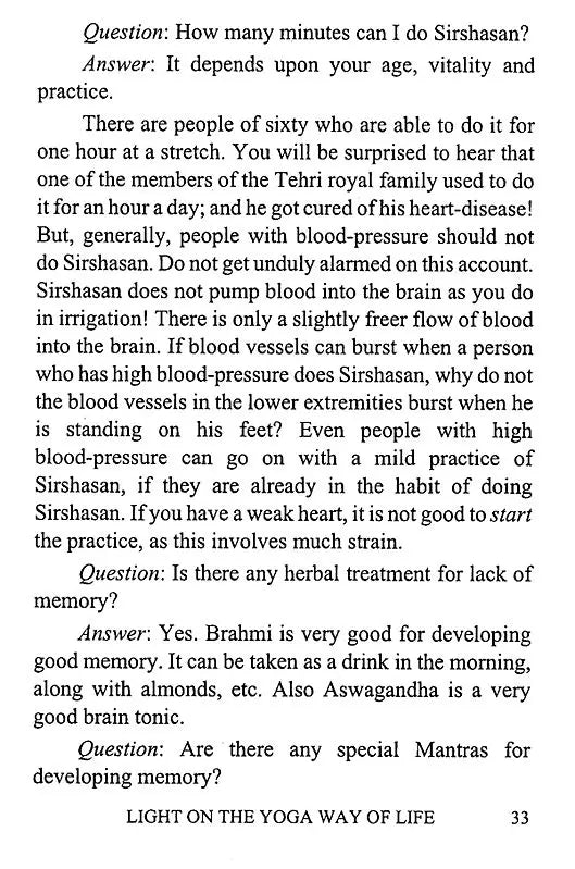 Light on The Yoga Way of Life - Retail Maharaj