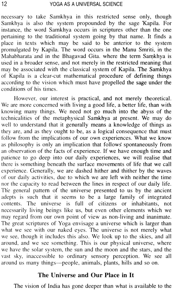 Yoga: As A Universal Science - Retail Maharaj