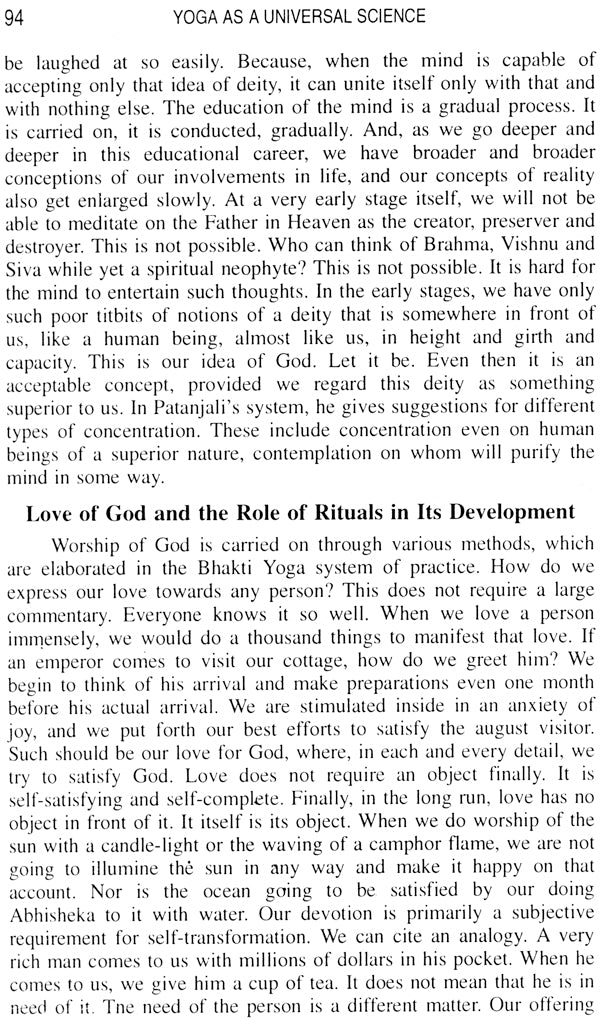 Yoga: As A Universal Science - Retail Maharaj