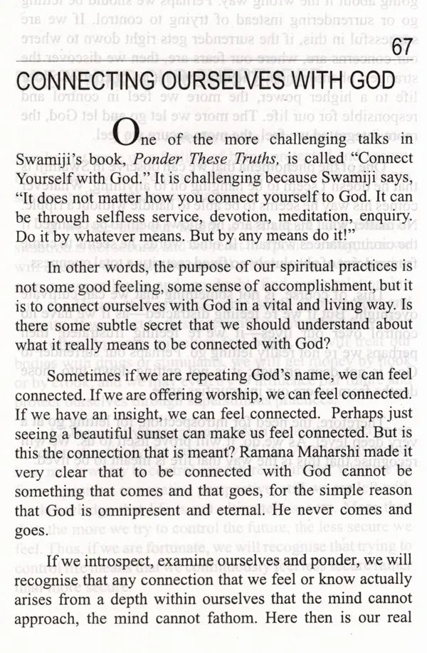 Trust God (Early Morning Meditation Talks) - Retail Maharaj