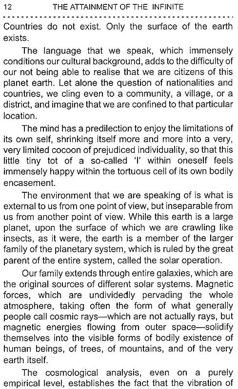 The Attainment of The Infinite - Retail Maharaj