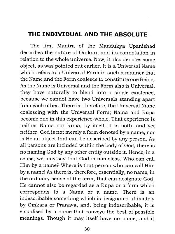 The Mandukya Upanishad An Exposition - Retail Maharaj