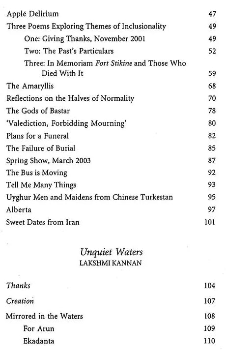 In That Sense You Touched It; Unquiet Waters - Retail Maharaj