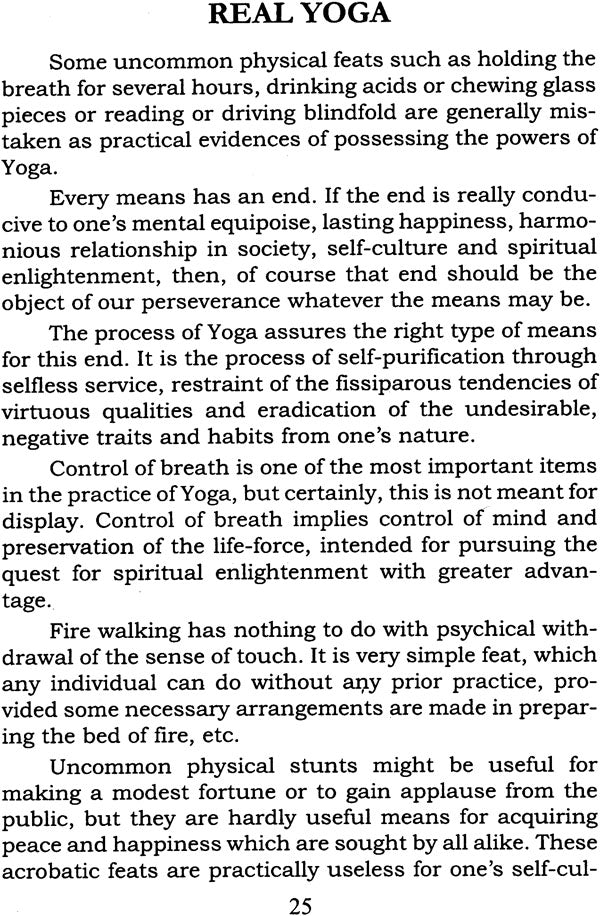 Yoga and Realisation - Retail Maharaj