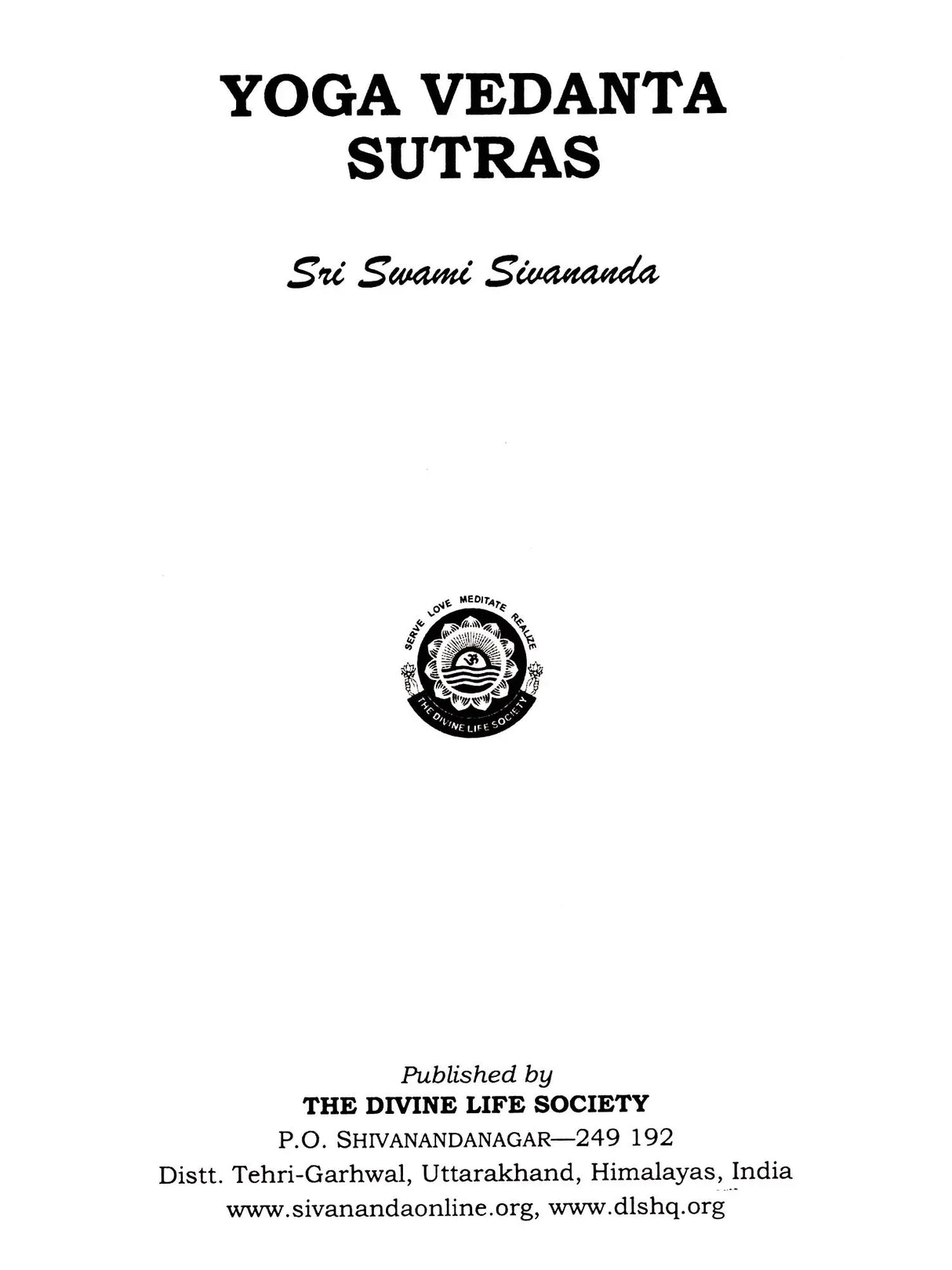 Yoga Vedanta Sutras - Retail Maharaj