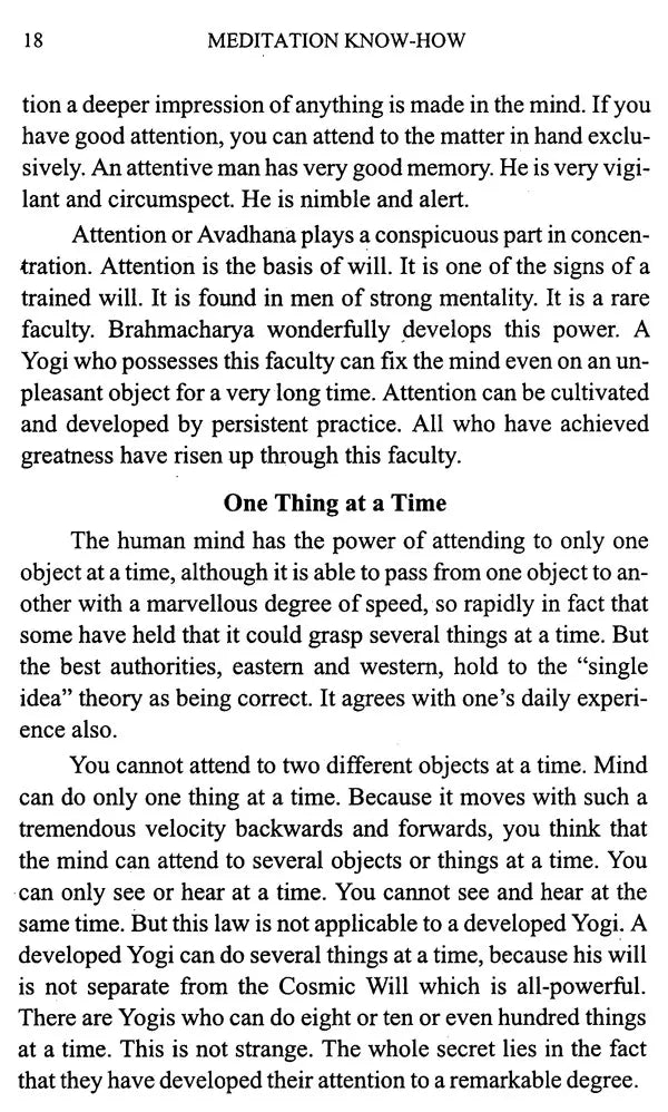 Meditation Know How - Retail Maharaj
