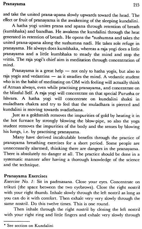 Health and Hatha Yoga – With Sections on Kundalini, Swara Yoga, Brahmacharya and Meditation - Retail Maharaj
