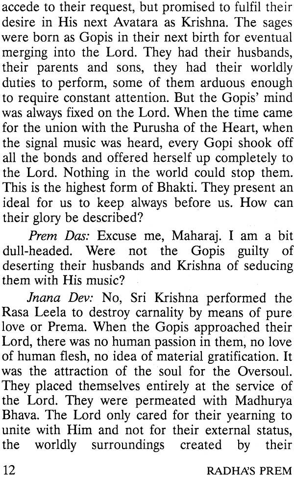 Radha's Prem - Retail Maharaj